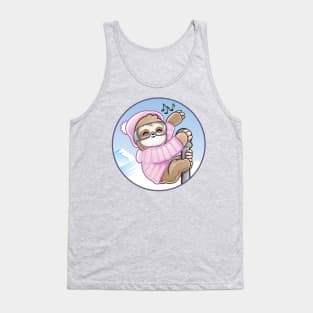 Ski Rave Kid Baby Sloth Dance Tank Top